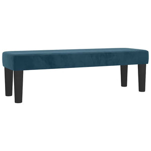 Κρεβάτι Boxspring με Στρώμα Σκούρο Μπλε 160x200 εκ. Βελούδινο - Pakobazaar