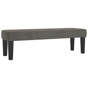 Κρεβάτι Boxspring με Στρώμα Σκούρο Γκρι 200x200 εκ. Βελούδινο
