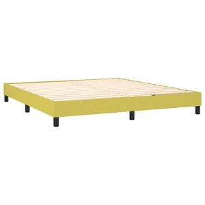Κρεβάτι Boxspring με Στρώμα Πράσινο 180x200 εκ.Υφασμάτινο