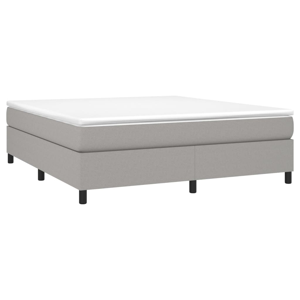 Κρεβάτι Boxspring με Στρώμα Αν. Πράσινο 160x200εκ Υφασμάτινο