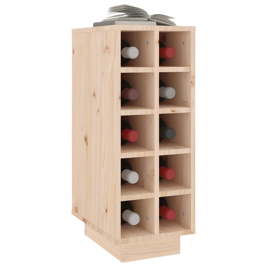 Κάβα Κρασιών 23 x 34 x 61 εκ. από Μασίφ Ξύλο Πεύκου - Pakobazaar