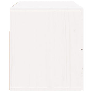 Κομοδίνο Επιτοίχιο Λευκό 50 x 36 x 40 εκ.