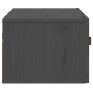 Κομοδίνο Επιτοίχιο Γκρι 40 x 29,5 x 22 εκ.