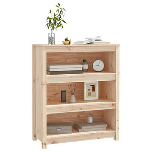 Βιβλιοθήκη 80 x 35 x 97 εκ. από Μασίφ Ξύλο Πεύκου - Pakobazaar