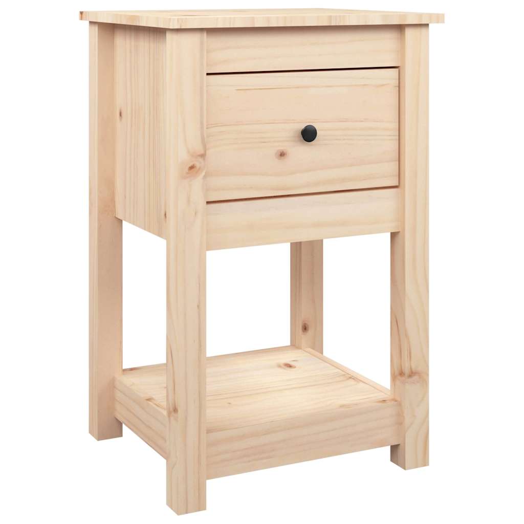 Κομοδίνο 40 x 35 x 61,5 εκ. από Μασίφ Ξύλο Πεύκου - Pakobazaar