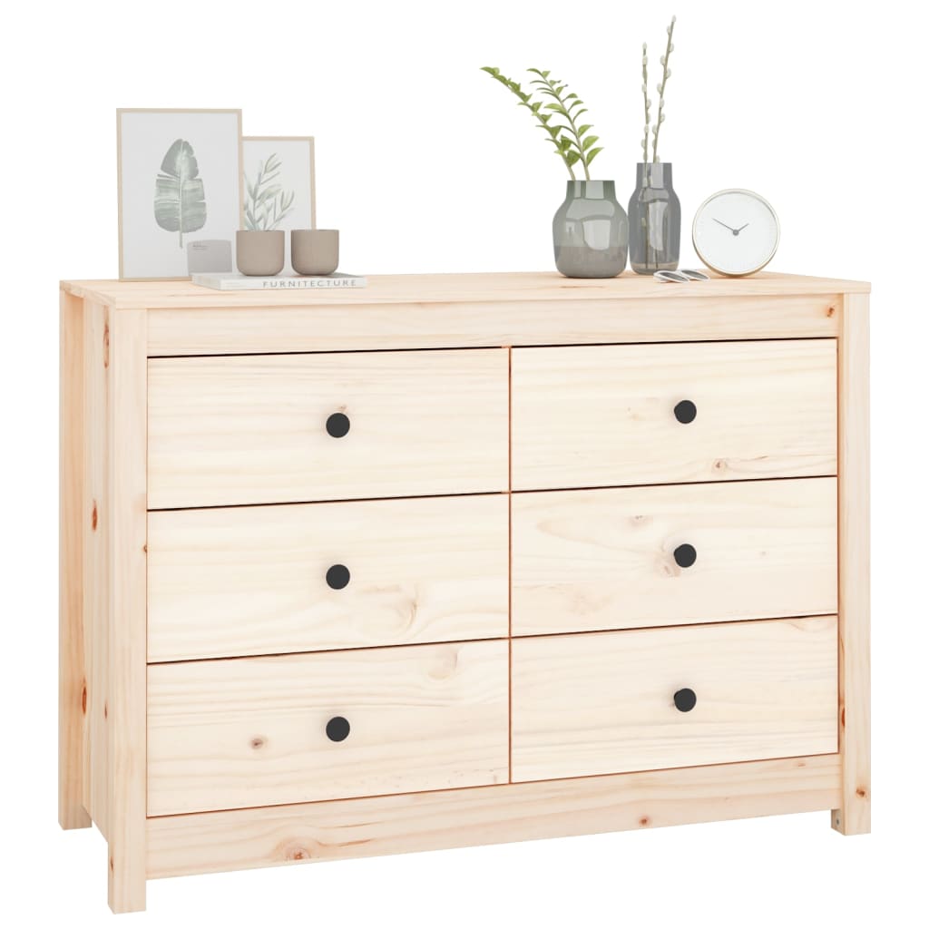 Βοηθητικό Ντουλάπι 100 x 40 x 72 εκ. από Μασίφ Ξύλο Πεύκου - Pakobazaar