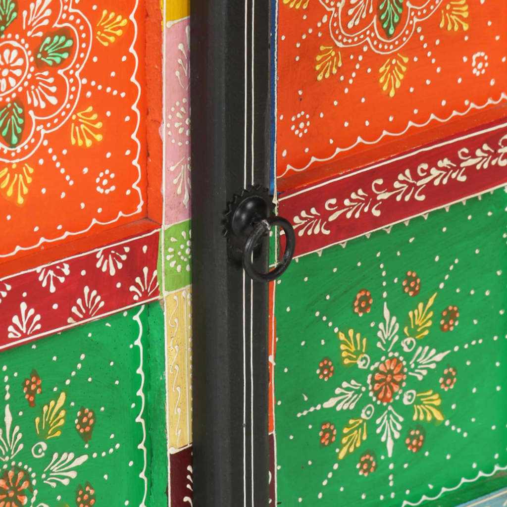 Ντουλάπι με Πόρτες Χειροποίητο 53x30x75 εκ. Μασίφ Ξύλο Μάνγκο