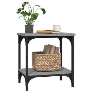 Βοηθητικό Τραπέζι Γκρι Sonoma 40x30x42 εκ. Επεξεργασμένο Ξύλο