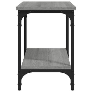 Βοηθητικό Τραπέζι Γκρι Sonoma 40x30x42 εκ. Επεξεργασμένο Ξύλο