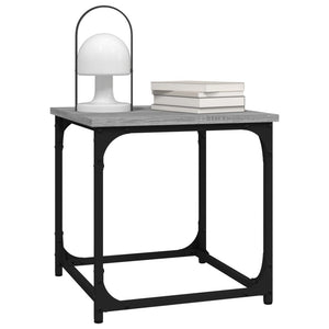 Βοηθητικό Τραπέζι Γκρι Sonoma 40x40x40 εκ. Επεξεργασμένο Ξύλο