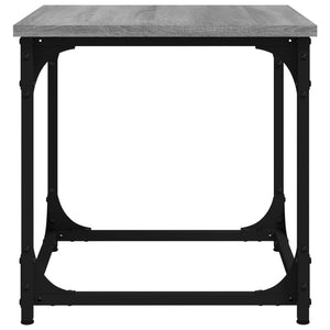 Βοηθητικό Τραπέζι Γκρι Sonoma 40x40x40 εκ. Επεξεργασμένο Ξύλο