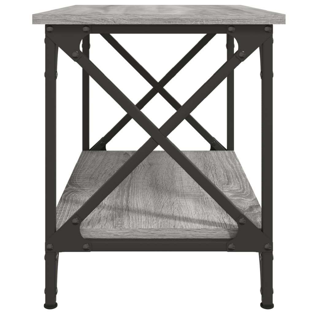 Βοηθητικό Τραπέζι Γκρι Sonoma 55x38x45 εκ. Επεξεργασμένο Ξύλο - Pakobazaar