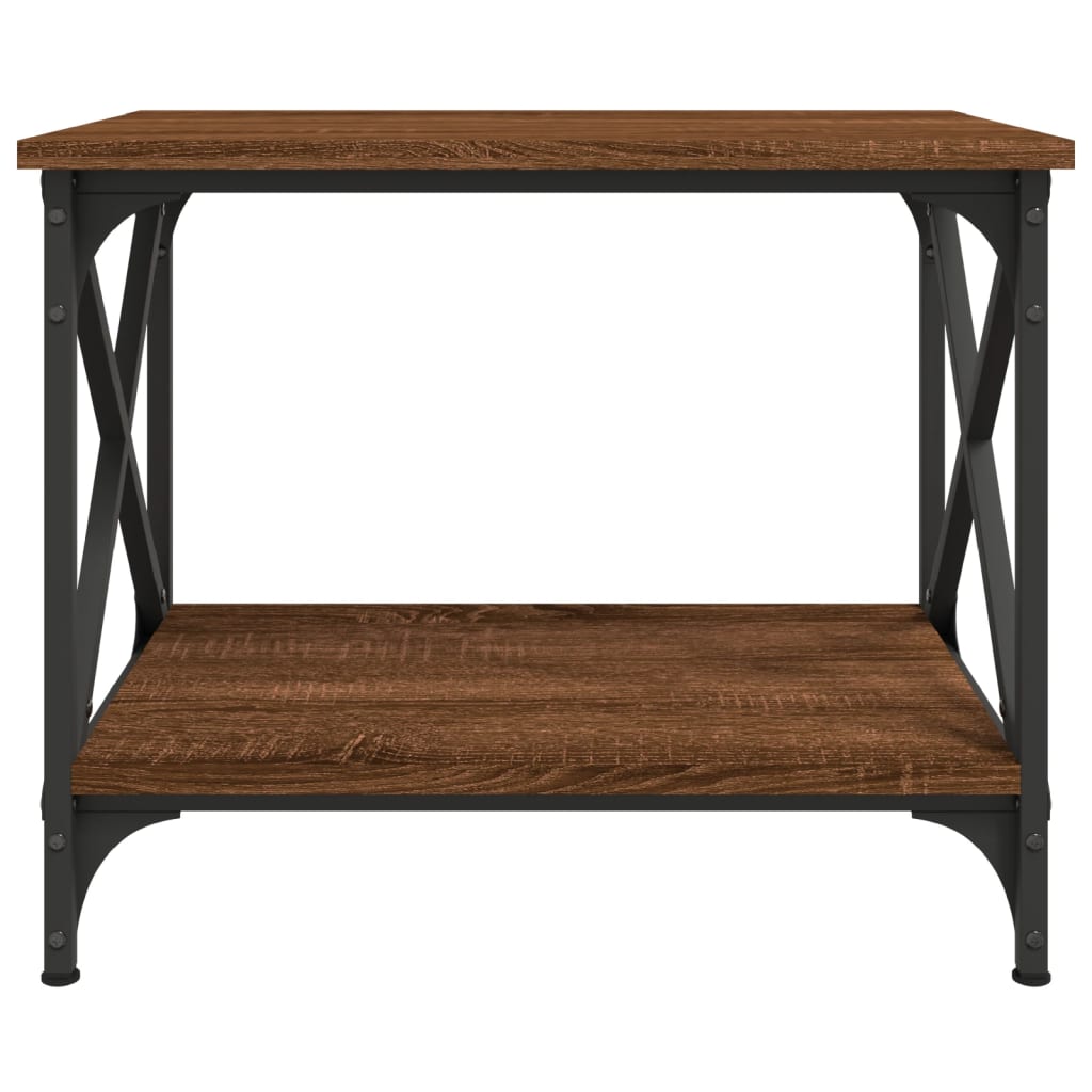 Βοηθητικό Τραπέζι Καφέ Δρυς 55x38x45 εκ. Επεξεργασμένο Ξύλο