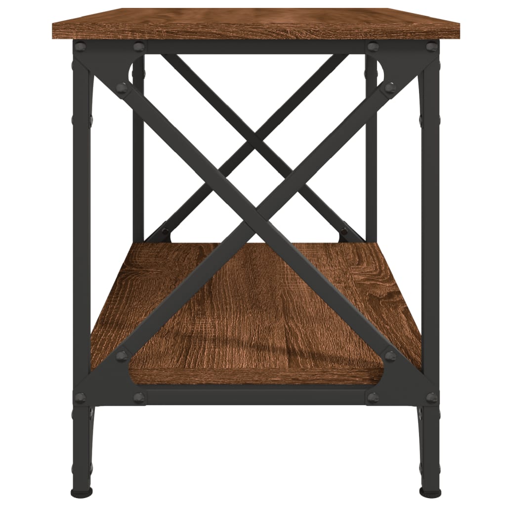 Βοηθητικό Τραπέζι Καφέ Δρυς 55x38x45 εκ. Επεξεργασμένο Ξύλο