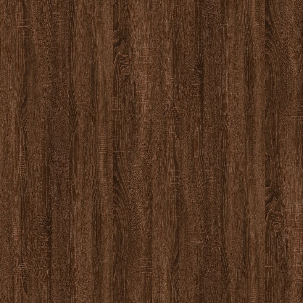 Βοηθητικό Τραπέζι Καφέ Δρυς 55x38x45 εκ. Επεξεργασμένο Ξύλο