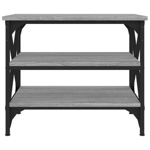 Βοηθητικό Τραπέζι Γκρι Sonoma 55x38x45 εκ. Επεξεργασμένο Ξύλο