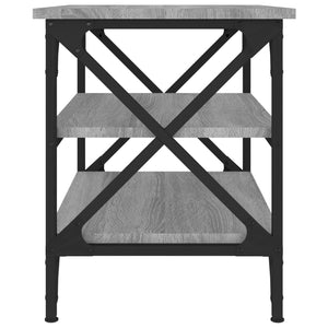 Βοηθητικό Τραπέζι Γκρι Sonoma 55x38x45 εκ. Επεξεργασμένο Ξύλο
