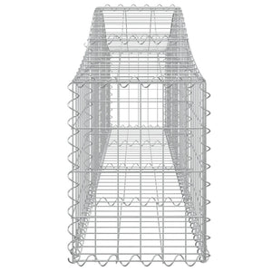 Συρματοκιβώτια Τοξωτά 13 τεμ. 200x30x40/60 εκ. Γαλβαν. Ατσάλι