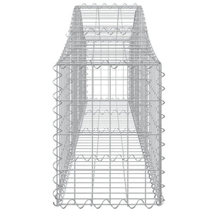 Συρματοκιβώτια Τοξωτά 40 τεμ. 200x30x40/60 εκ. Γαλβαν. Ατσάλι