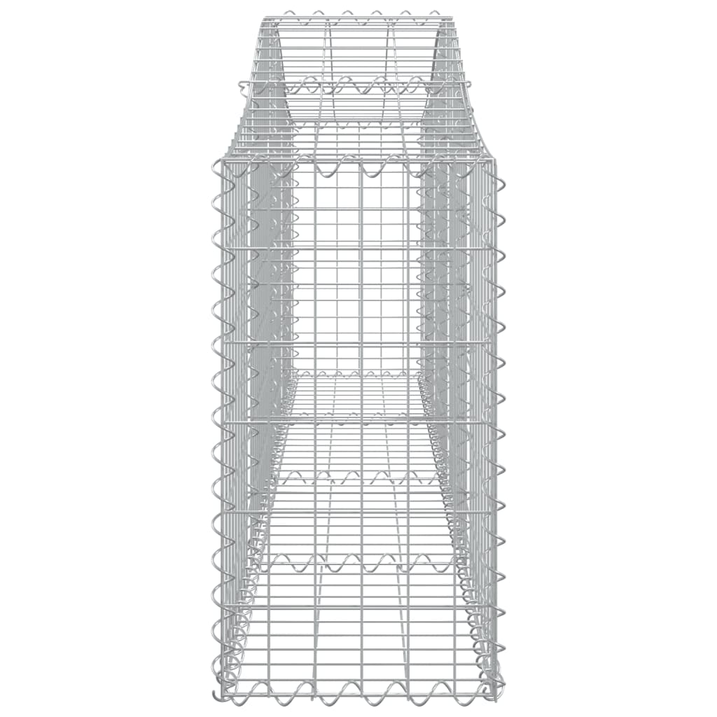 Συρματοκιβώτια Τοξωτά 50 τεμ. 200x30x60/80 εκ. Γαλβαν. Ατσάλι - Pakobazaar