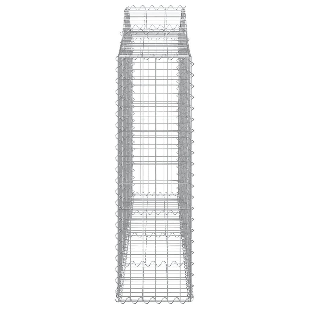 Συρματοκιβώτια Τοξωτά 40 τεμ. 200x30x100/120 εκ. Γαλβαν. Ατσάλι