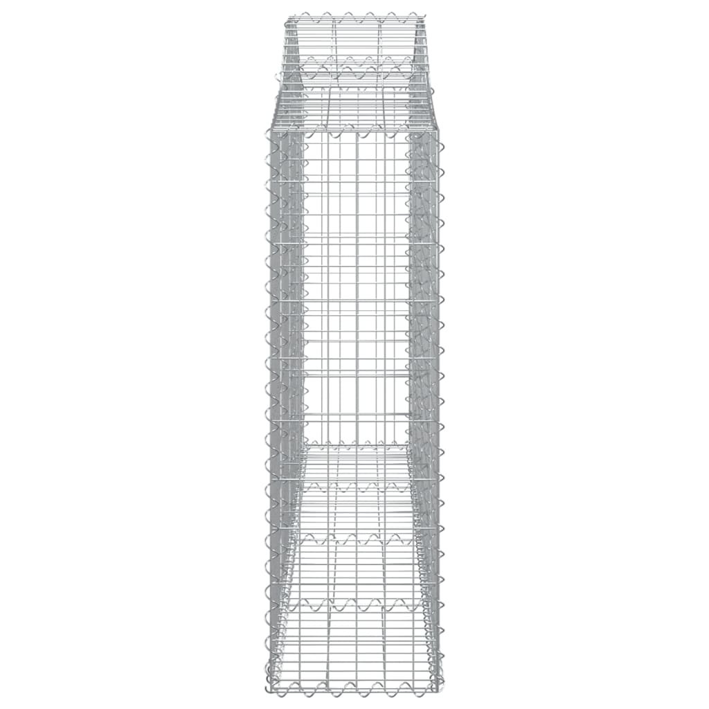 Συρματοκιβώτια Τοξωτά 50 τεμ. 200x30x100/120 εκ. Γαλβαν. Ατσάλι