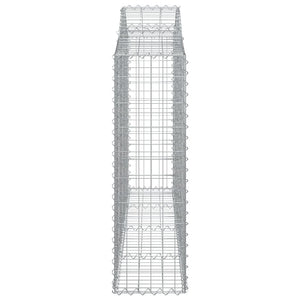 Συρματοκιβώτια Τοξωτά 50 τεμ. 200x30x100/120 εκ. Γαλβαν. Ατσάλι