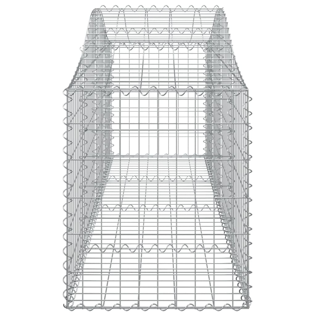 Συρματοκιβώτια Τοξωτά 40 τεμ. 200x50x60/80 εκ. Γαλβαν. Ατσάλι