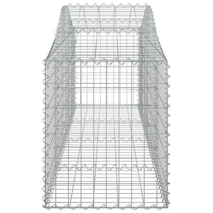 Συρματοκιβώτια Τοξωτά 40 τεμ. 200x50x60/80 εκ. Γαλβαν. Ατσάλι