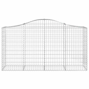 Συρματοκιβώτια Τοξωτά 18 τεμ. 200x50x100/120 εκ. Γαλβαν. Ατσάλι