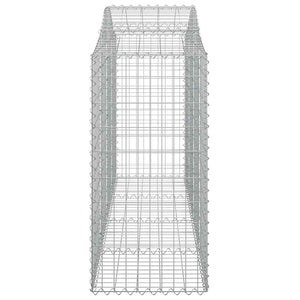 Συρματοκιβώτια Τοξωτά 18 τεμ. 200x50x100/120 εκ. Γαλβαν. Ατσάλι