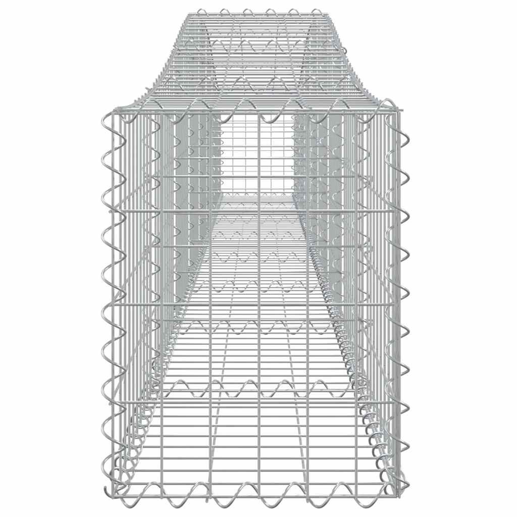 Συρματοκιβώτια Τοξωτά 3 τεμ. 400x30x40/60 εκ. Γαλβαν. Ατσάλι