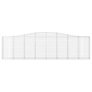 Συρματοκιβώτια Τοξωτά 15 τεμ. 400x30x100/120 εκ. Γαλβαν. Ατσάλι