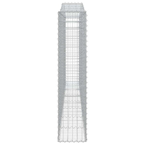 Συρματοκιβώτια Τοξωτά 20 τεμ. 400x30x140/160 εκ. Γαλβαν. Ατσάλι