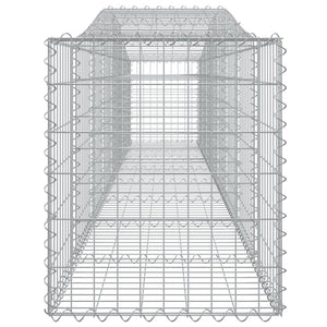 Συρματοκιβώτια Τοξωτά 5 τεμ. 400x50x60/80 εκ. Γαλβαν. Ατσάλι