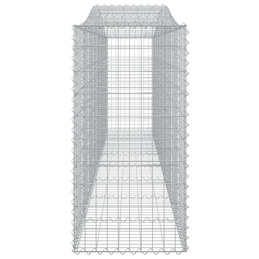 Συρματοκιβώτια Τοξωτά 10 τεμ. 400x50x100/120 εκ. Γαλβαν. Ατσάλι