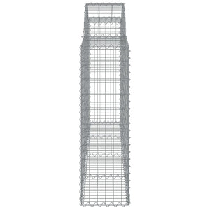 Συρματοκιβώτια Τοξωτά 50 τεμ. 200x30x100/120 εκ. Γαλβαν. Ατσάλι
