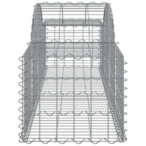Συρματοκιβώτια Τοξωτά 14 τεμ. 200x50x40/60 εκ. Γαλβαν. Ατσάλι
