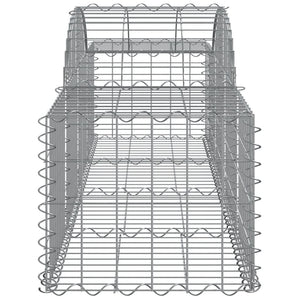 Συρματοκιβώτια Τοξωτά 20 τεμ. 200x50x40/60 εκ. Γαλβαν. Ατσάλι