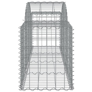 Συρματοκιβώτια Τοξωτά 10 τεμ. 200x50x60/80 εκ. Γαλβαν. Ατσάλι