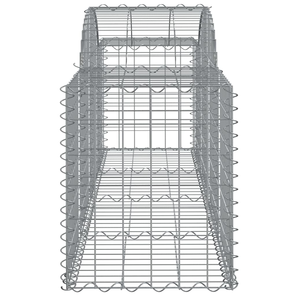 Συρματοκιβώτια Τοξωτά 50 τεμ. 200x50x60/80 εκ. Γαλβαν. Ατσάλι