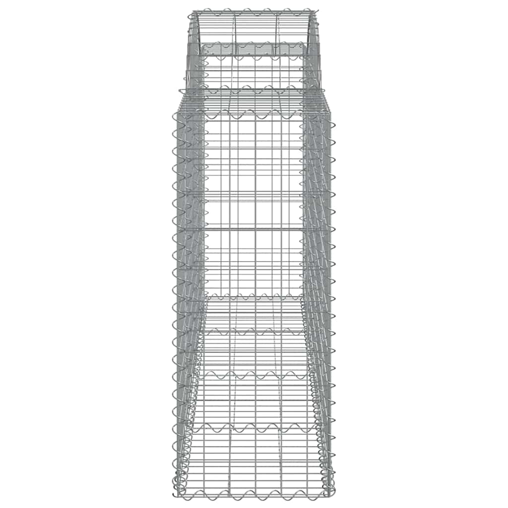 Συρματοκιβώτια Τοξωτά 40 τεμ. 200x50x100/120 εκ. Γαλβαν. Ατσάλι