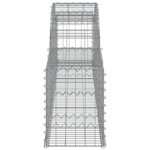 Συρματοκιβώτια Τοξωτά 13 τεμ. 300x30x40/60 εκ. Γαλβαν. Ατσάλι