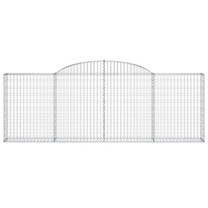 Συρματοκιβώτια Τοξωτά 13 τεμ. 300x30x100/120 εκ. Γαλβαν. Ατσάλι