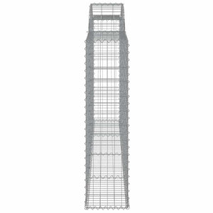 Συρματοκιβώτια Τοξωτά 9 τεμ. 300x30x120/140 εκ. Γαλβαν. Ατσάλι