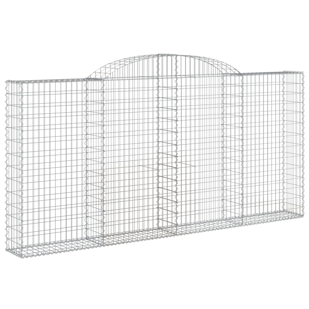 Συρματοκιβώτια Τοξωτά 13 τεμ. 300x30x140/160 εκ. Γαλβαν. Ατσάλι