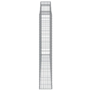 Συρματοκιβώτια Τοξωτά 13 τεμ. 300x30x180/200 εκ. Γαλβαν. Ατσάλι