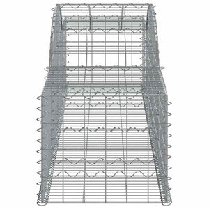 Συρματοκιβώτια Τοξωτά 30 τεμ. 300x50x40/60 εκ. Γαλβαν. Ατσάλι