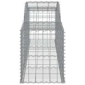 Συρματοκιβώτια Τοξωτά 6 τεμ. 300x50x60/80 εκ. Γαλβαν. Ατσάλι