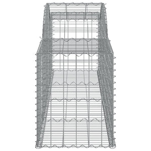 Συρματοκιβώτια Τοξωτά 13 τεμ. 300x50x60/80 εκ. Γαλβαν. Ατσάλι